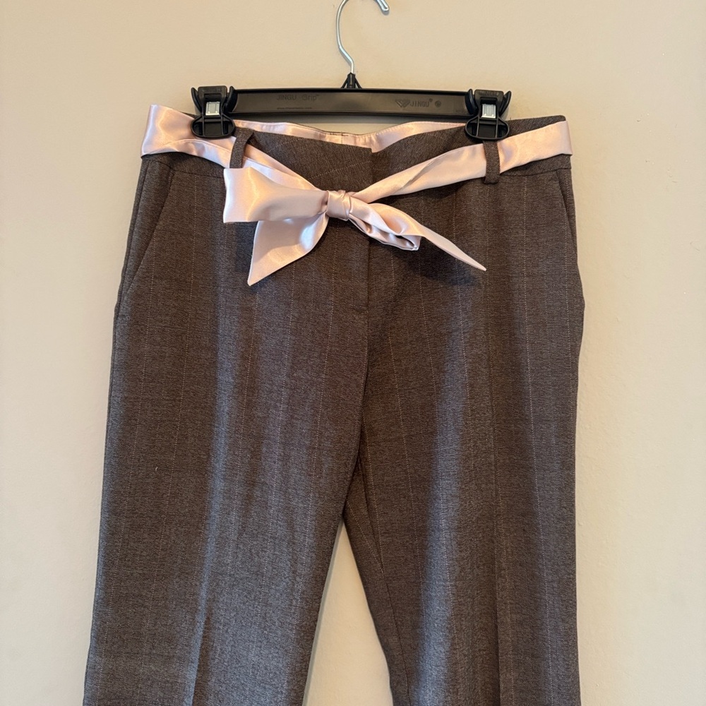 Poleci Brown Pants with Pink Accent - Picture 2 of 4
